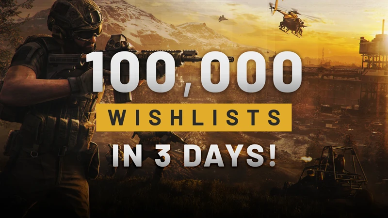 100,000 Steam Wishlists!