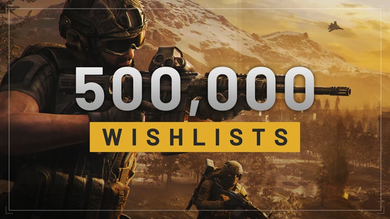 500,000 Steam Wishlists!